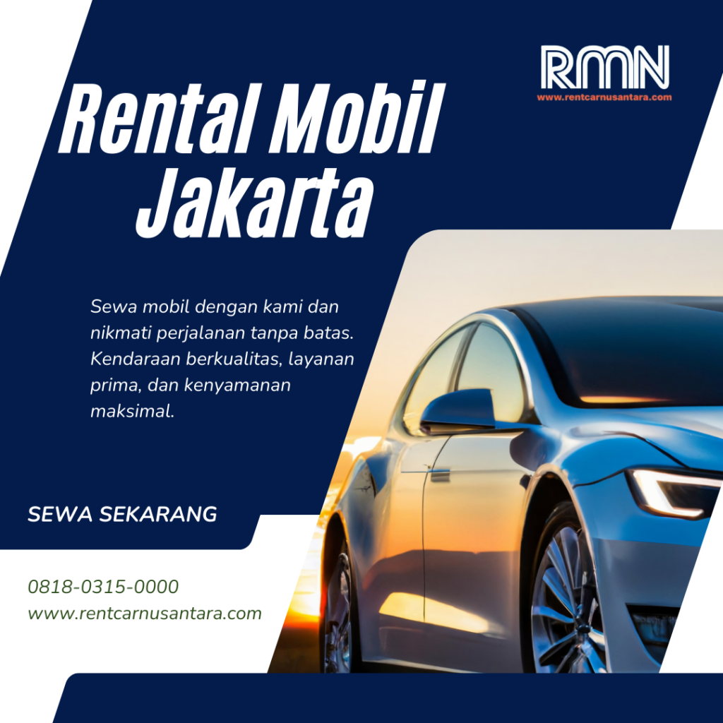 Rental mobil Jakarta dengan sopir